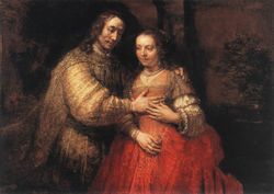 Rembrandt_-_The_Jewish_Bride_-_WGA19158